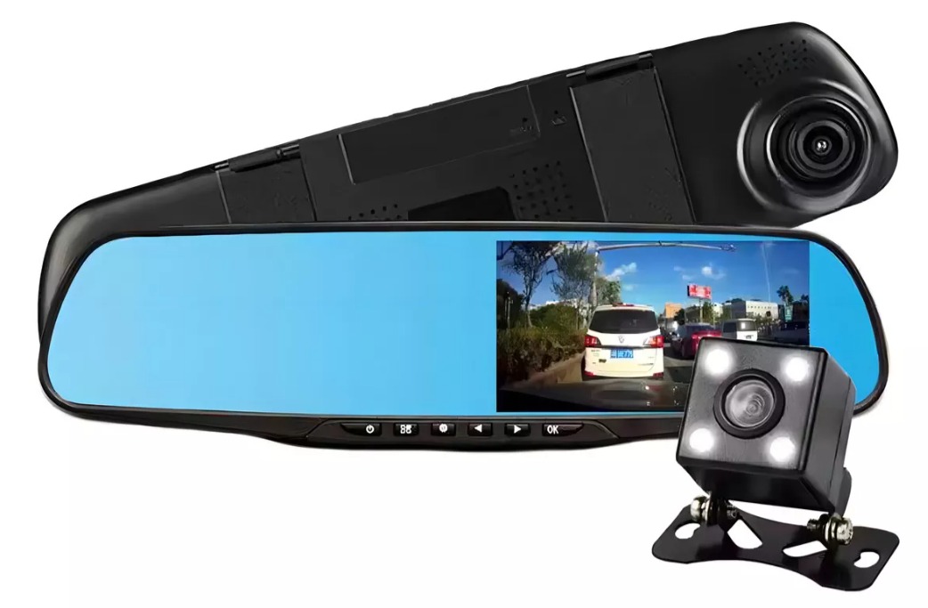 Miniatura 2 de Espejo Retrovisor Doble Cámara